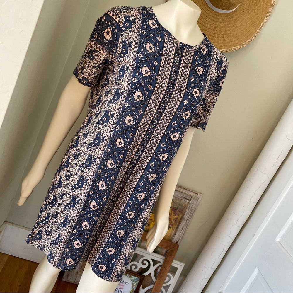 🌸 Lucky Brand Floral TShirt Dress